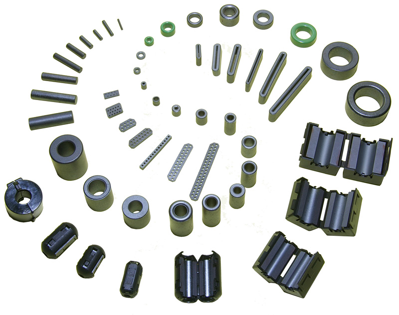 Ni-Zn EMI Suppression Ferrite Cores 鎳鋅 抑制EMI用 鐵氧體磁心